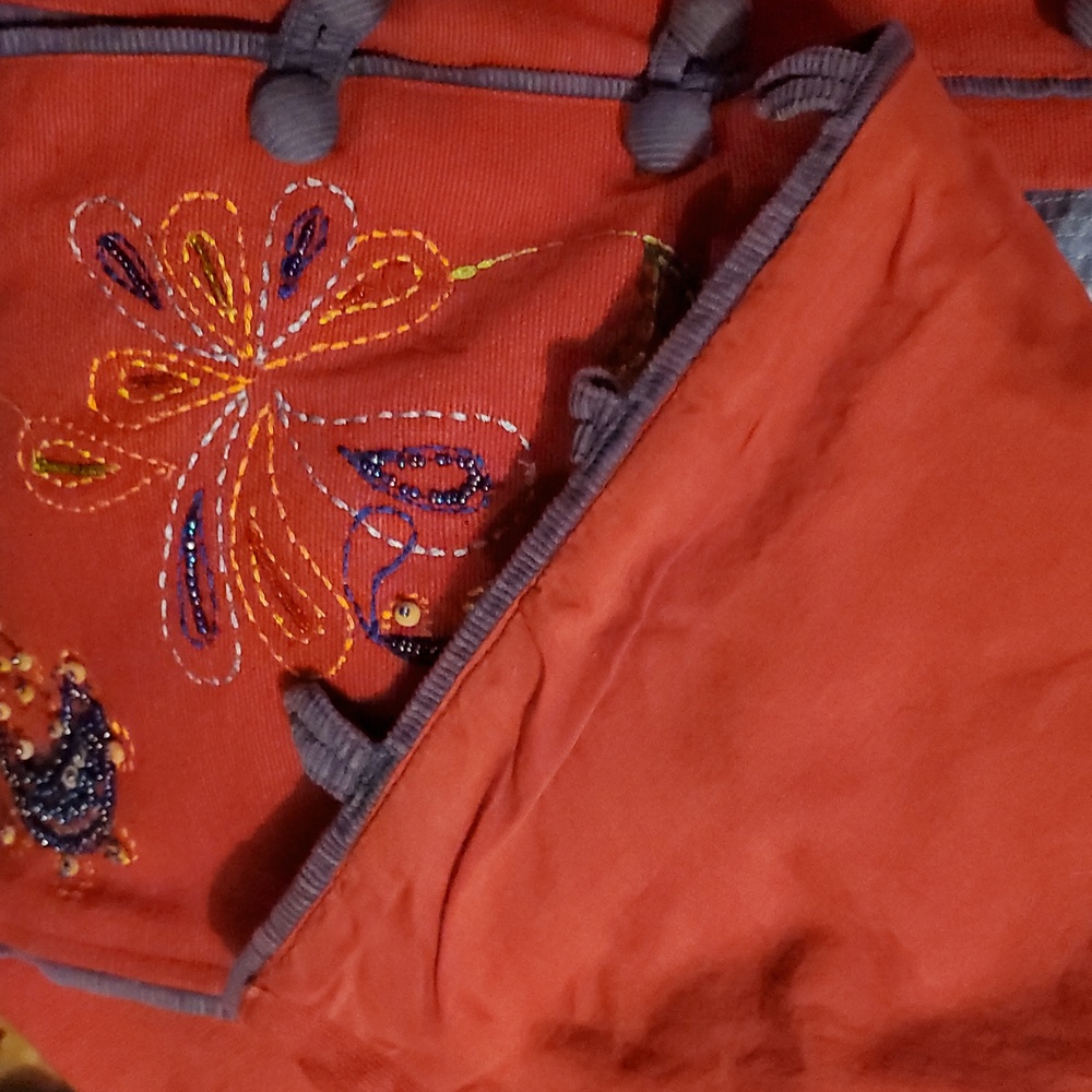 💖Red XL Embroidered Jacket - Picture 8 of 9